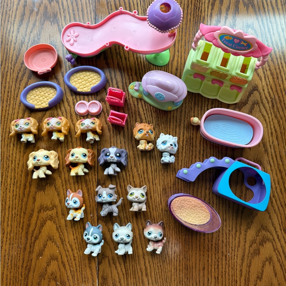 Vintage Littlest Pet Shop Dog Bundle